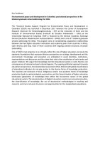 Eva Youkhana - Environmental peace and development in Colombia: postcolonial perspectives in the bilateral graduate school addressing the SDGs